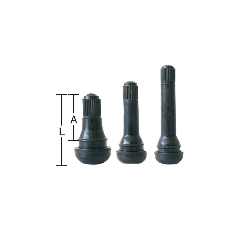 SNAP -IN TUBELESS RUBBERVALVE